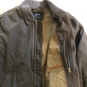 cover cloth bomber jacket